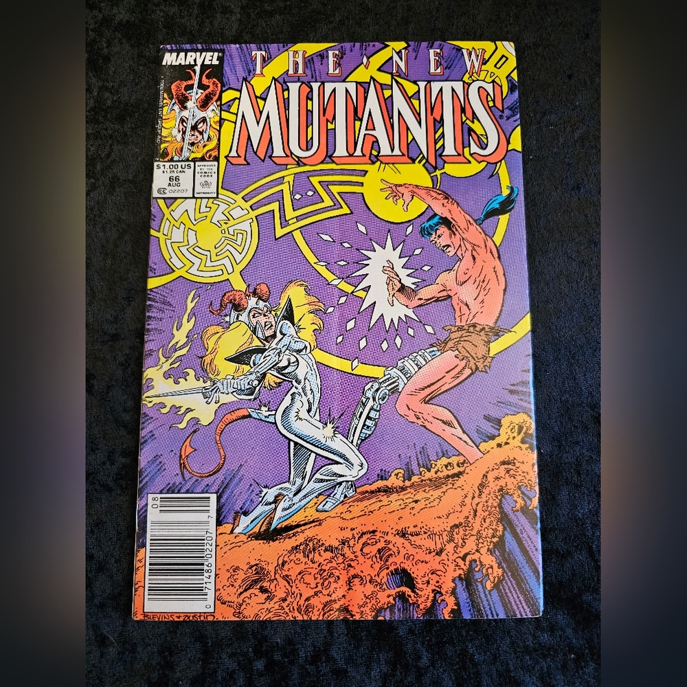 Marvel New Mutants #66, 1988 - Picture 1 of 7
